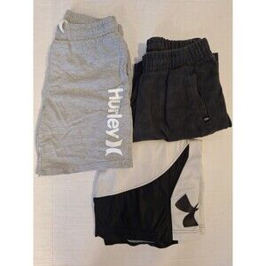 Lot Of 3 Under Armour And Legend Loose Fit Drawstring  Shorts Logo Mens M Read